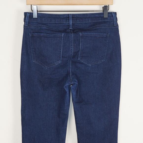 NYDJ Slim Straight Stretch Curves 360 Dark Wash Jeans Womens Sz 4 - Picture 4 of 13